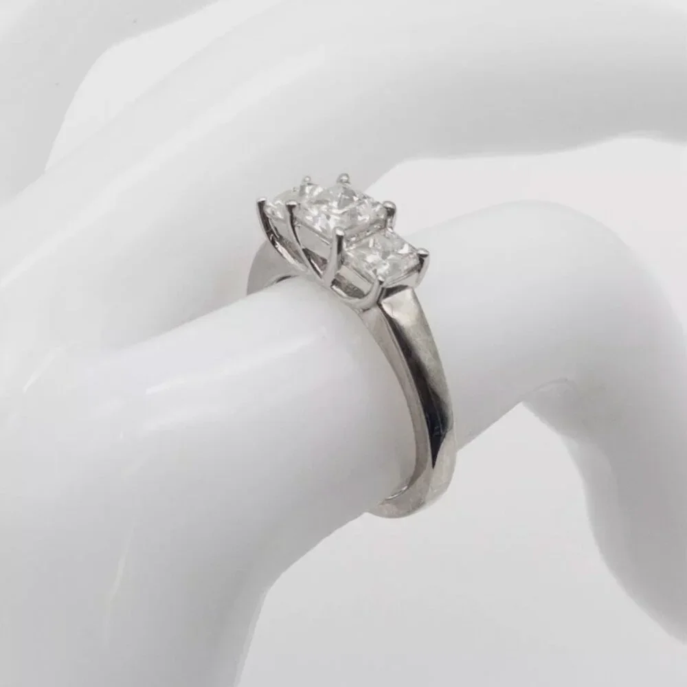 Princess Cut 1.75ct 14k White Gold Ring
